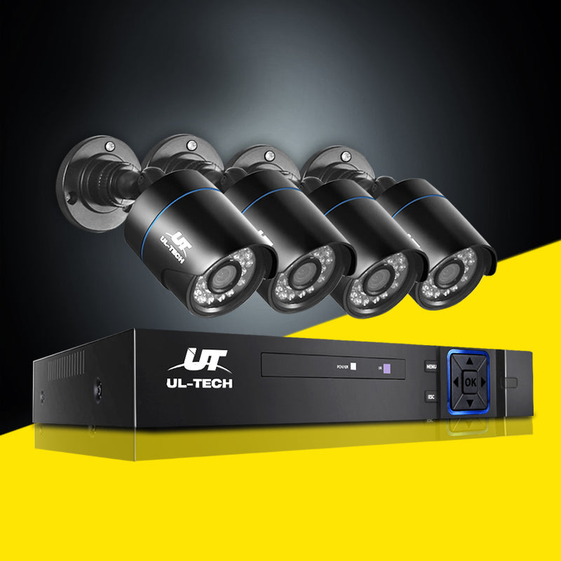 UL-Tech 1080P 4 Channel HDMI CCTV Security Camera