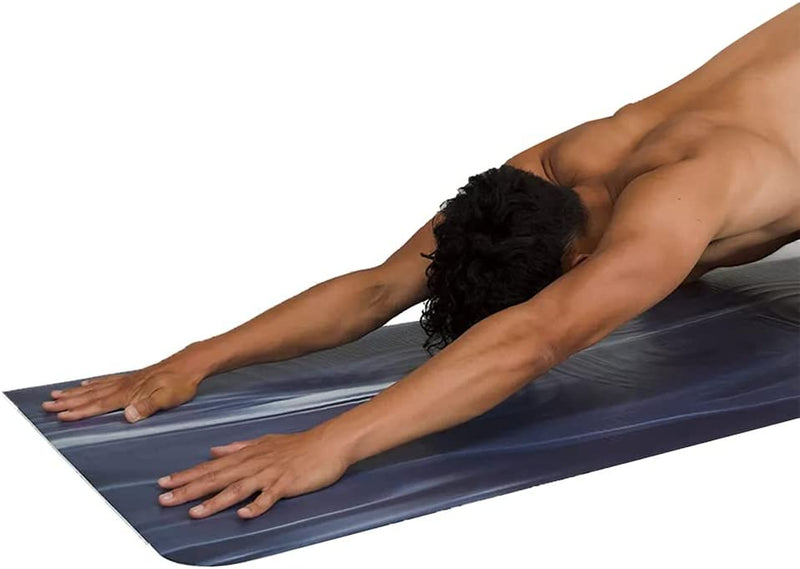 Sardine Sport Natural Rubber Yoga Mat, Extra 4.5mm, Thick & Large Mat, High-Density, Anti-Tear Blue (L1830* W680* H4.5mm)