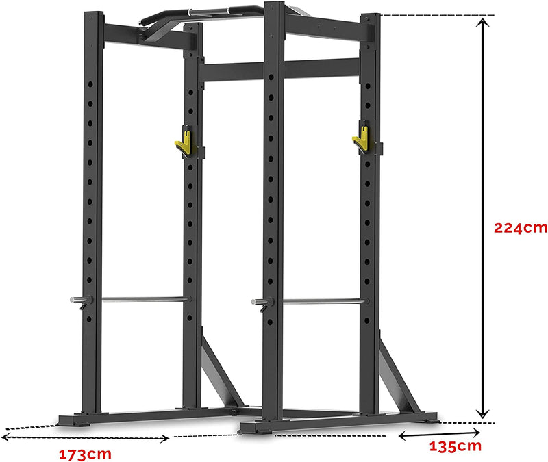 Sardine Sport Full Power Rack Half Cage Deep Squat Home Gym Fitness