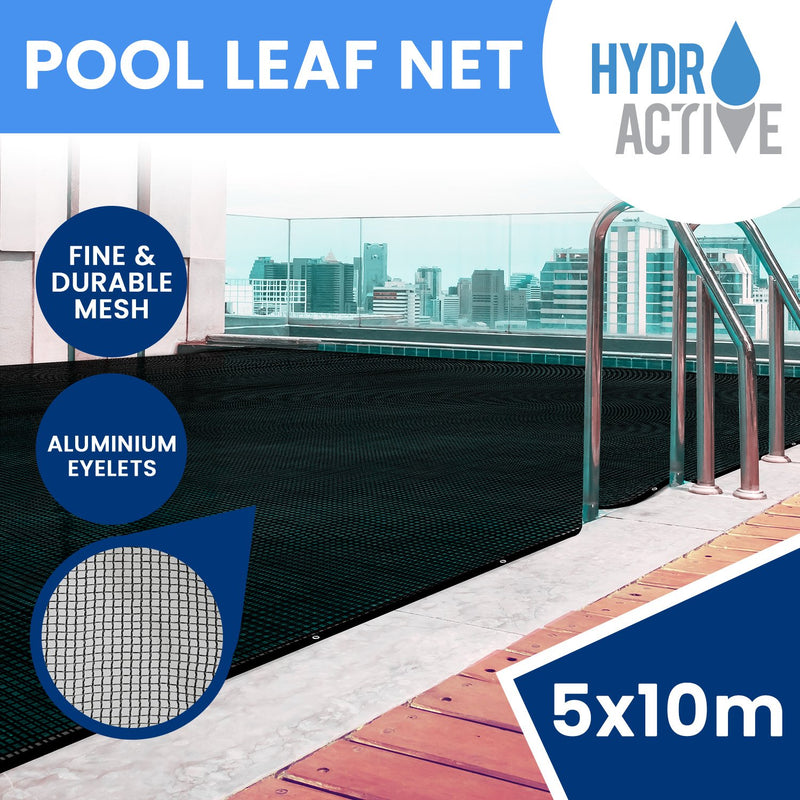 HydroActive UV-Resistant Swimming Pool Leaf Net Cover  5 x 10m