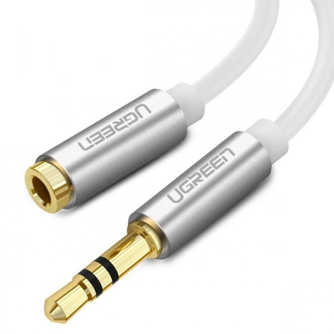UGREEN 10778 3.5mm Male to 3.5mm Female Extension Cable 5m (White)