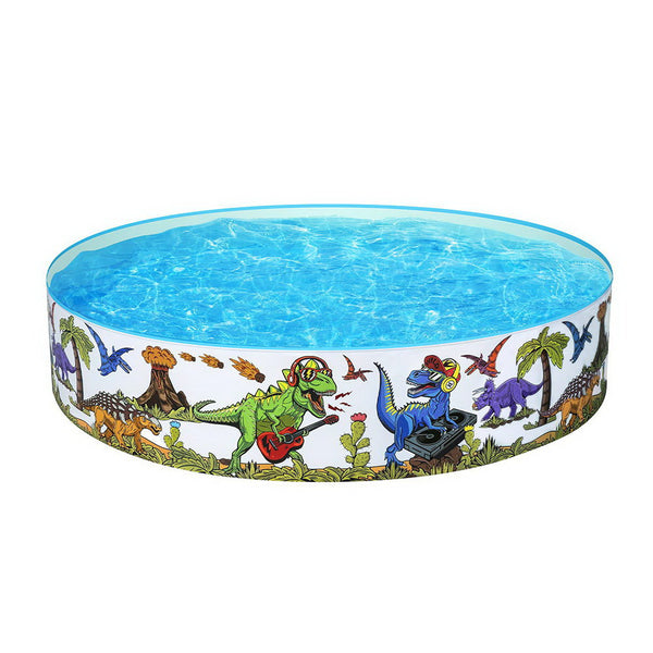 Bestway Kids Swimming Pool Above Ground Play Fun Round Fill-n-Fun Pools