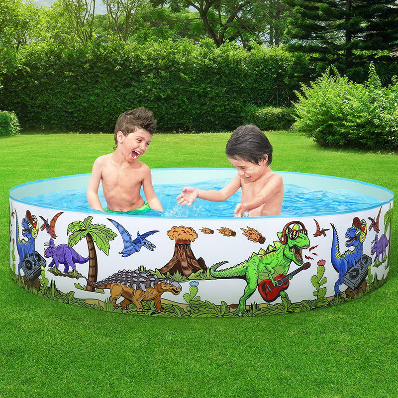 Bestway Kids Swimming Pool Above Ground Play Fun Round Fill-n-Fun Pools