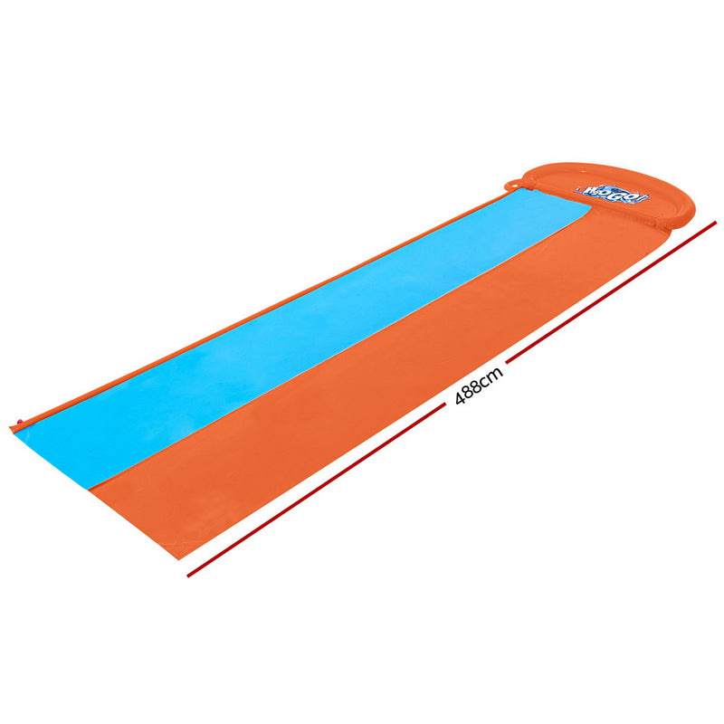 Bestway Inflatable Water Slip Slide Double Kids Splash Toy Outdoor Play 4.88M