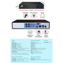 UL-tech CCTV Security System 4CH DVR 4 Cameras 1TB Hard Drive