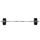 Everfit 48kg Barbell Set Weight Plates Bar Lifting Bench 168cm