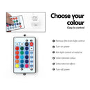 Artiss Entertainment Unit TV Cabinet LED 145cm White Angus