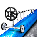 Aquabuddy Pool Cover 500 Micron 10x4m Silver Swimming Pool Solar Blanket 4m Roller