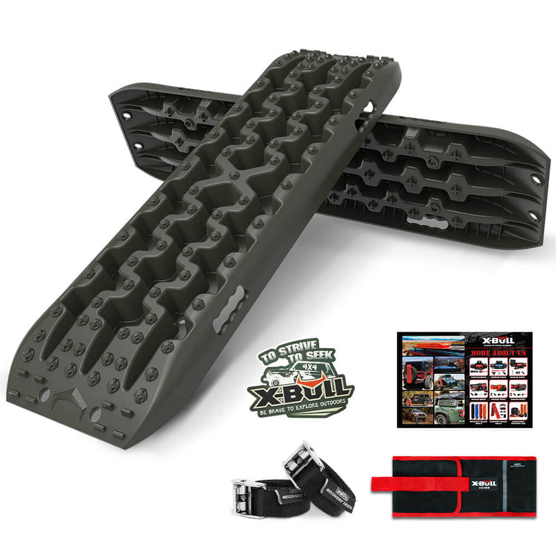 X-BULL Gen3 Recovery Traction Boards With Mounting Kit – 4WD, Sand Snow Mud, 10 Ton Capacity