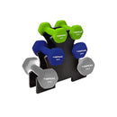 Verpeak 24kg (2,4,6kg x 2) Neoprene Dumbbell Set