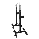Squat Rack Stand Pair Bench Press Weight Lifting Barbell