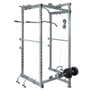 Power Rack Squat Cage Stands w Lat Pulldown Home Gym