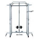 Power Rack Squat Cage Stands w Lat Pulldown Home Gym