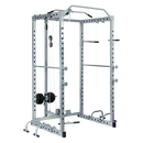 Power Rack Squat Cage Stands w Lat Pulldown Home Gym