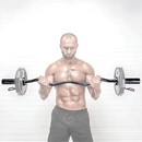 120cm Chrome Olympic EZ Curl Bar – Weightlifting Barbell for Home Gym & Bodybuilding