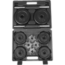 20kg Black Dumbbell Set with Carrying Case