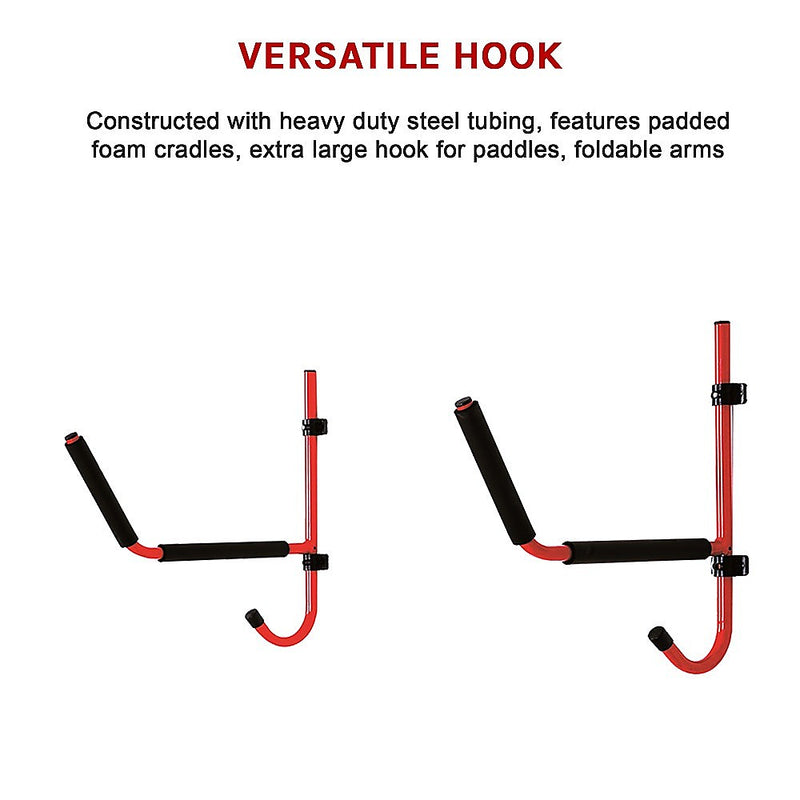 Kayak Canoe Wall Rack Storage Brackets