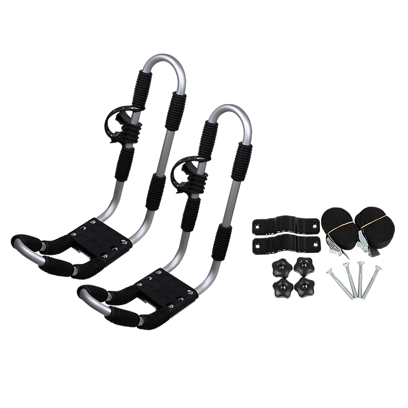 Roof Mount Car J-Bar Kayak Canoe Rack