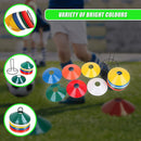 Marker Training Cones Set for Soccer, Fitness, Personal Training