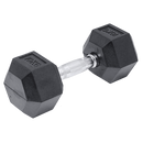 10KG Commercial Rubber Hex Dumbbell Gym Weight