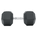 10KG Commercial Rubber Hex Dumbbell Gym Weight
