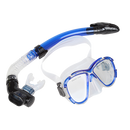 Adult Snorkeling Swimming Diving Mask & Snorkel - Quality Tempered Glass