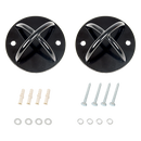 Pair of Wall Cross Anchor Mounts