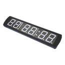 6 Digit Digital Timer Interval Fitness Clock