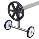 Solar Adjustable Swimming Pool Blanket Cover Roller with Wheels