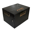 3 IN 1 Black Wood Plyo Games Plyometric Jump Box