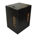 3 IN 1 Black Wood Plyo Games Plyometric Jump Box