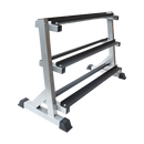 3 Tier Dumbbell Rack for Dumbbell Weights Storage