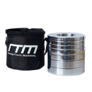 Chrome Metric Fractional Olympic Weight Plates 0.25 - 1.0kg