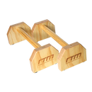 Wooden Parallette Bars Push Up & Dip Workouts
