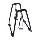 Heavy Duty Body Press Core Bars Push Up Home Gym Parallette Stand