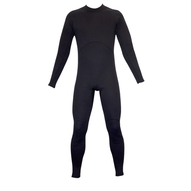 Mens Steamer Wetsuit Long Sleeve/Leg 3mm Neoprene Wet Suit - Large