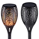 10 Pack Solar Torch Lights 96 LED Flickering Lighting Dancing Flame Garden Lamp