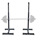 Pair of Adjustable Squat Rack Sturdy Steel Barbell Bench Press Stands GYM/HOME