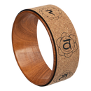 Yoga Pilates Wheel Cork Circle Prop Back Chest Hips Abdomen Stretch Roller