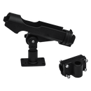 4PC Kayak Boat Fishing Pole Rod Holder Tackle Kit  Adjustable Side Rail Mount