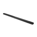 2.2m Gymnastics Folding Balance Beam Black Synthetic Suede