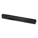 2.2m Gymnastics Folding Balance Beam Black Synthetic Suede