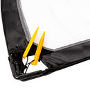 Pair of Soccer Football Goals 180cm Pop Up Portable Quick Set Up