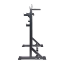 Commercial Squat Rack Adjustable Pair Fitness Exercise Weight Lifting Gym Barbell Stand