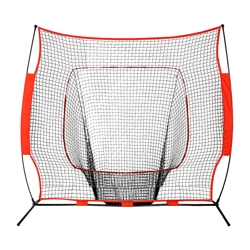 Portable Baseball Training Net Stand Softball Practice Sports Tennis