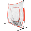 Portable Baseball Training Net Stand Softball Practice Sports Tennis