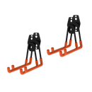 12-Pack Wall Mount Garage Hooks Tool Storage Workshop Organiser Heavy Duty Steel