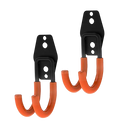 12-Pack Wall Mount Garage Hooks Tool Storage Workshop Organiser Heavy Duty Steel