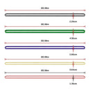 Resistance Band Loop Set of 5 Heavy Duty Gym Yoga Workout