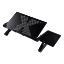 Aluminium Alloy Folding Laptop Computer Stand Desk Table Tray On Bed Mouse